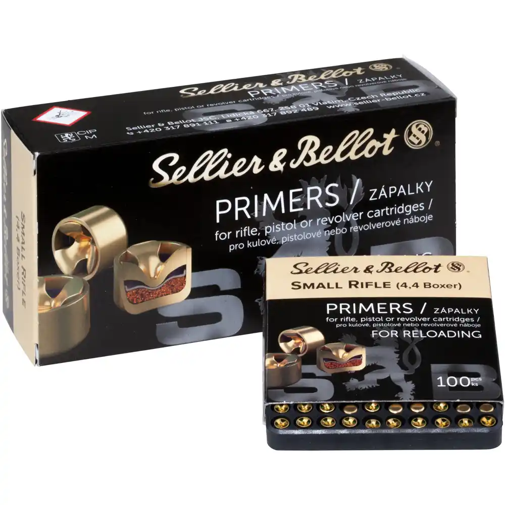SELLIER & BELLOT ZÜNDHÜTCHEN - SMALL RIFLE - 4,4 MM  - BOXER