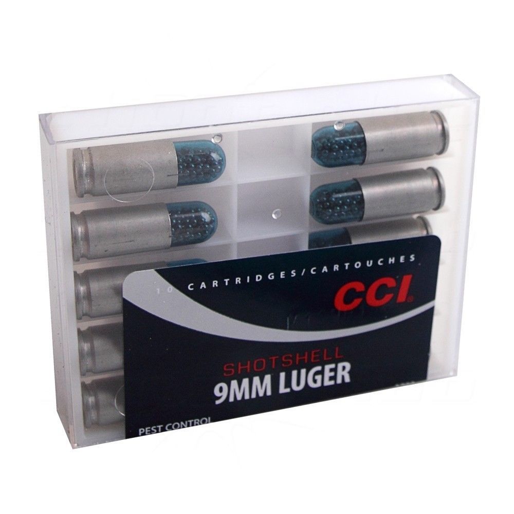 CCI SHOTSHELL #12 SCHROT - 9MM LUGER - 10 SCHUSS