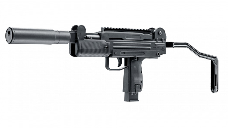 IWI MINI UZI - 4,5MM - KNICKLAUF-LUFTPISTOLE - KLAPPSCHAFT
