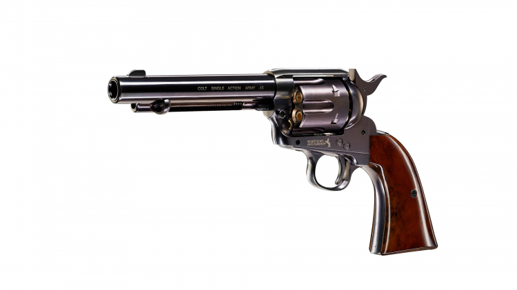 REVOLVER COLT SAA .45 PEACEMAKER KAL. 4,5MM - CO2 - BLUE