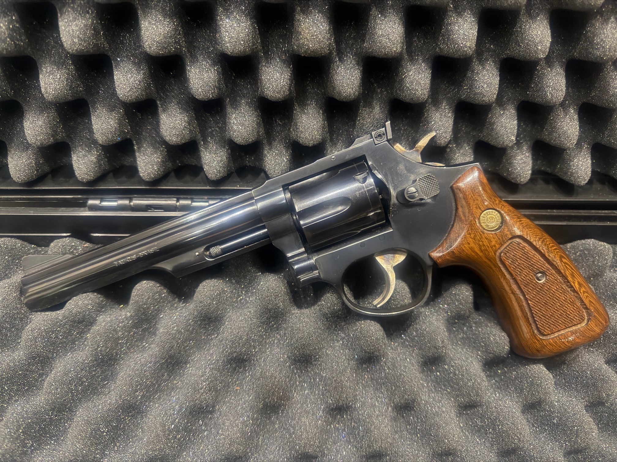 TAURUS 66 -  6 ZOLL -REVOLVER - .357MAG - BRÜNIERT - ZUSTAND 1