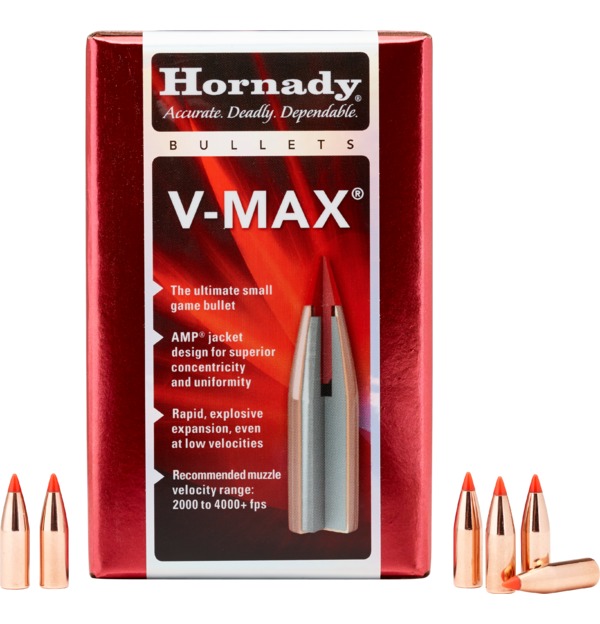 HORNADY GESCHOSSE - .22/.224 - 35GRS  - V-MAX -  100 STÜCK