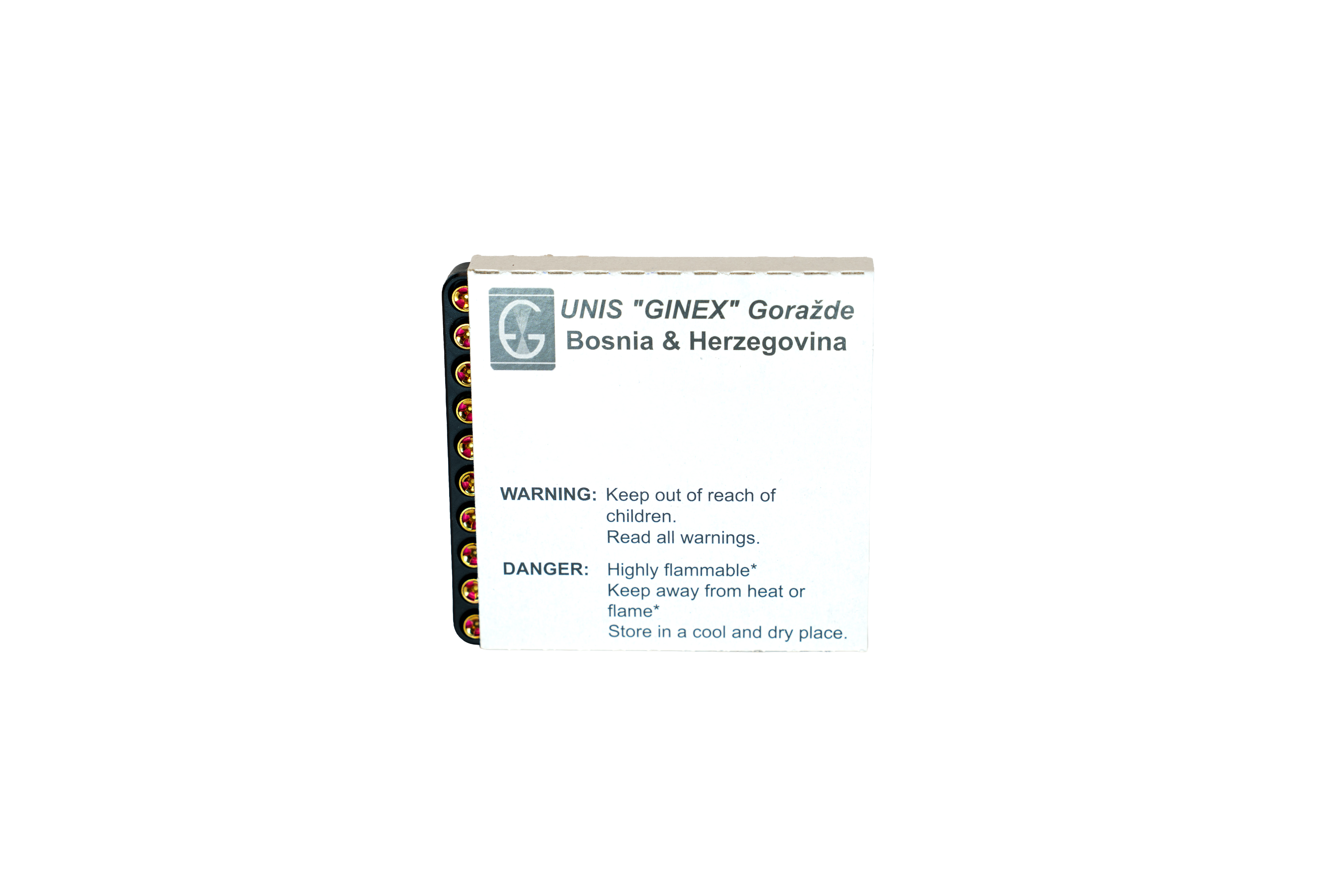 GINEX ZÜNDHÜTCHEN - LARGE RIFLE- BOXER - 100 STÜCK