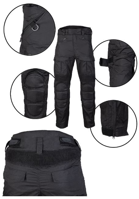 COMBAT PANTS CHIMERA - TAKTISCHE EINSATZHOSE - SCHWARZ