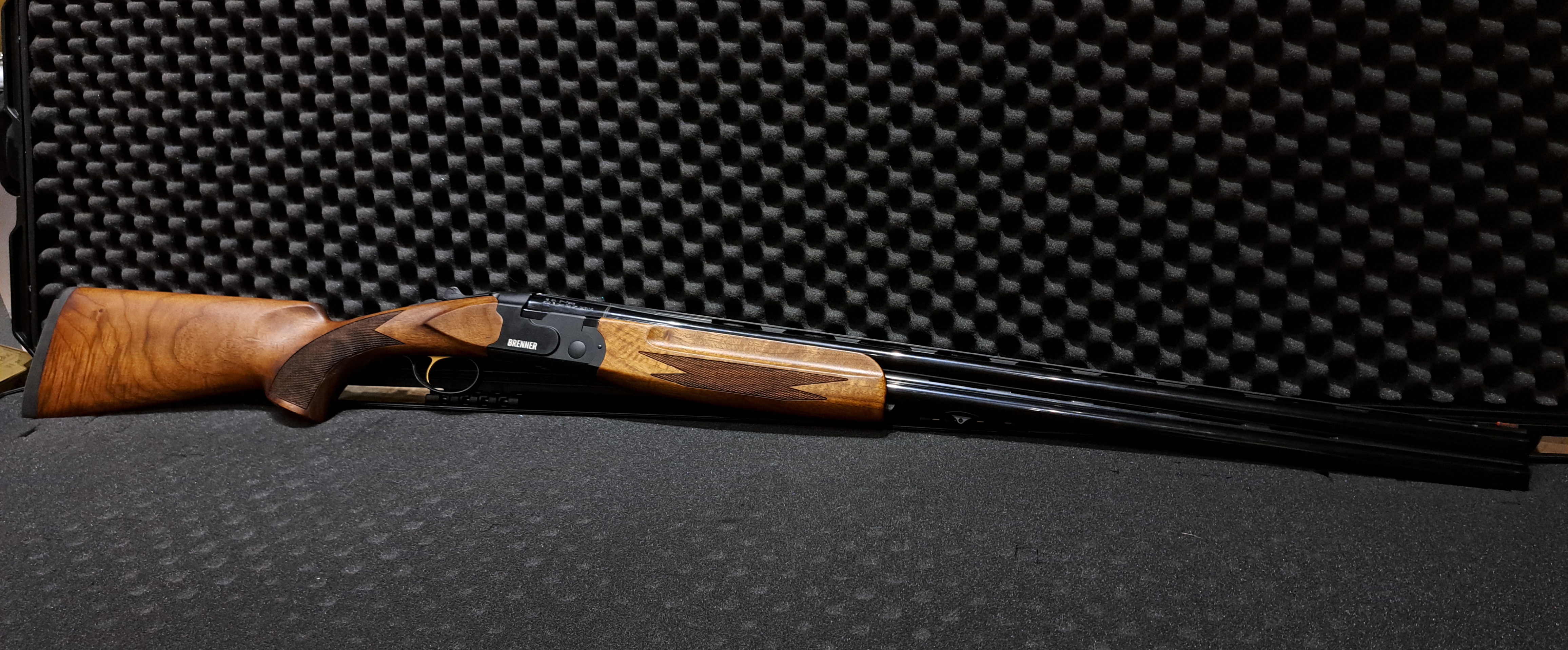 KOMMISSIONSWAFFE - BRENNER BOCKFLINTE BF 18 - BLACK - 76 CM - 12/76