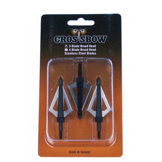 CROSSBOW-JAGDSPITZEN 3-ER PACK