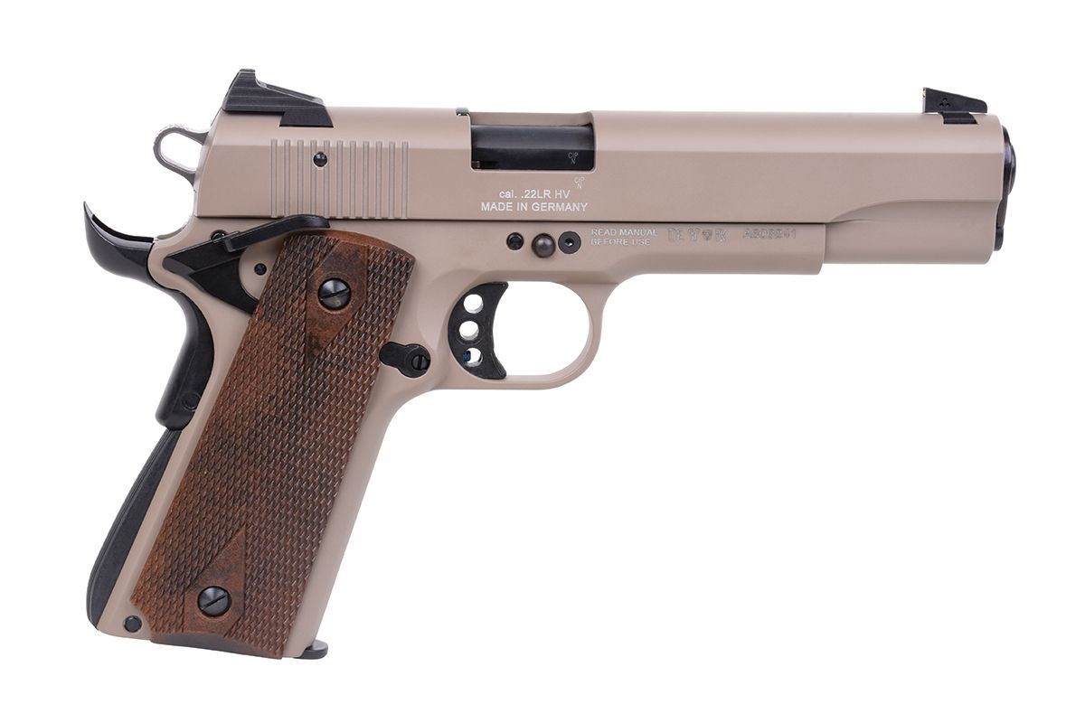 MAUSER 1911 TAN -  .22LR - HALBAUTOMATISCHE PISTOLE