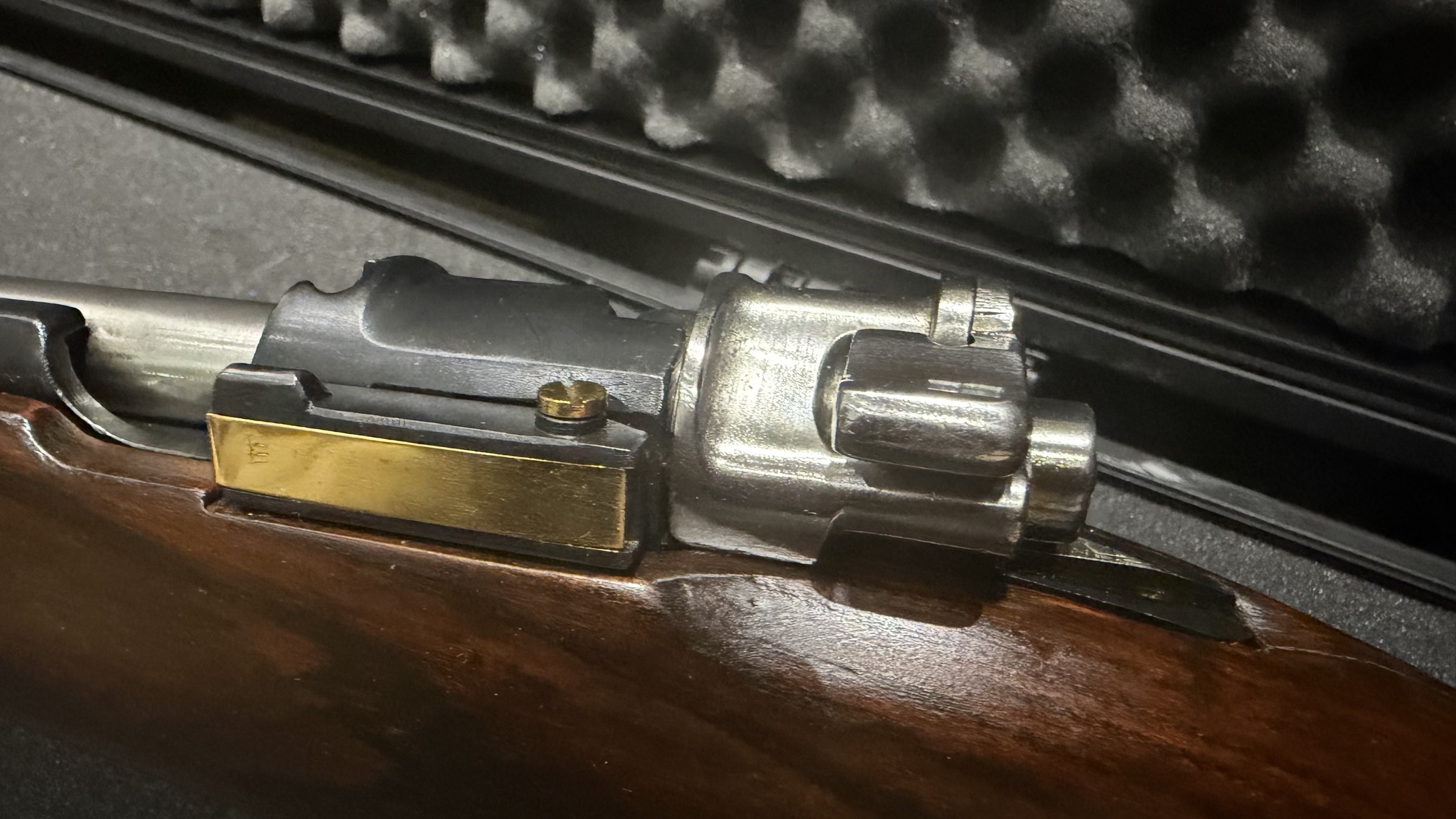 GEPFLEGTER K98 - PREDUZECE ZASTAVA  - M48A - 8x57iS - VERGOLDET