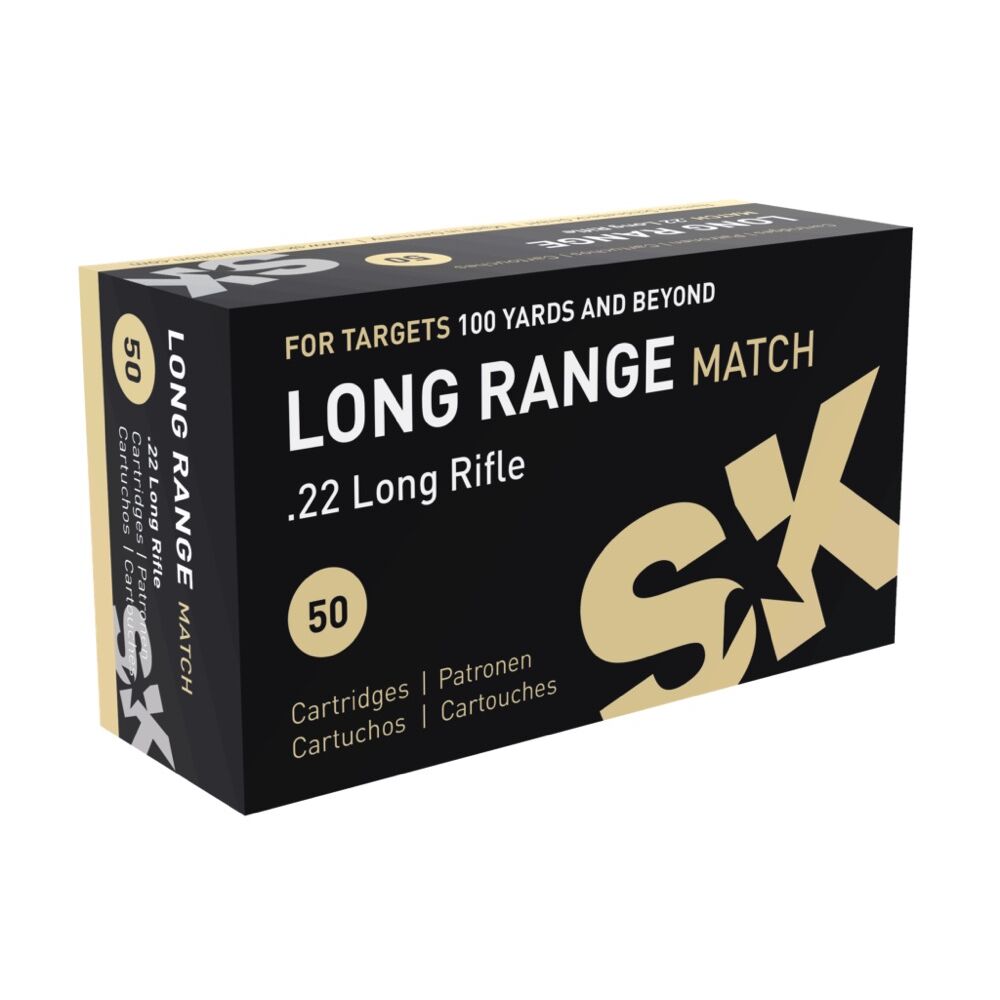 SK LONG RANGE MATCH  - .22LR - 2,59 G / 40 GRS.  - 50 STK