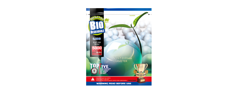 G&G BIO-BB'S - 0,20G - 5000 SCHUSS