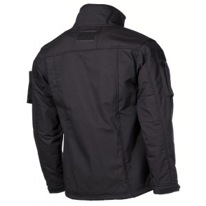 MFH FLEECEJACKE "COMBAT" - SCHWARZ