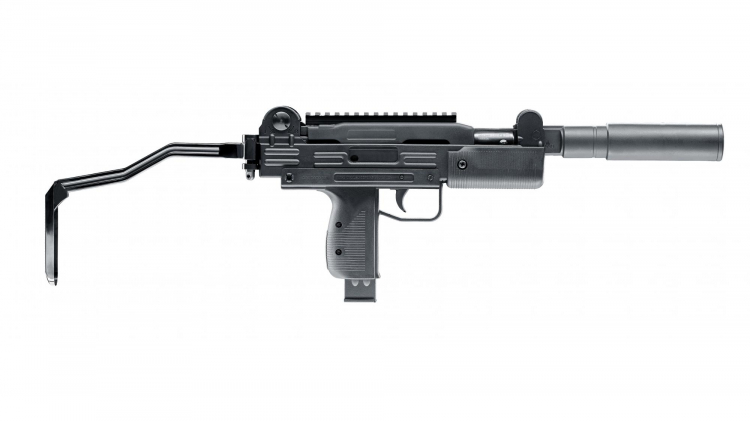 IWI MINI UZI - 4,5MM - KNICKLAUF-LUFTPISTOLE - KLAPPSCHAFT