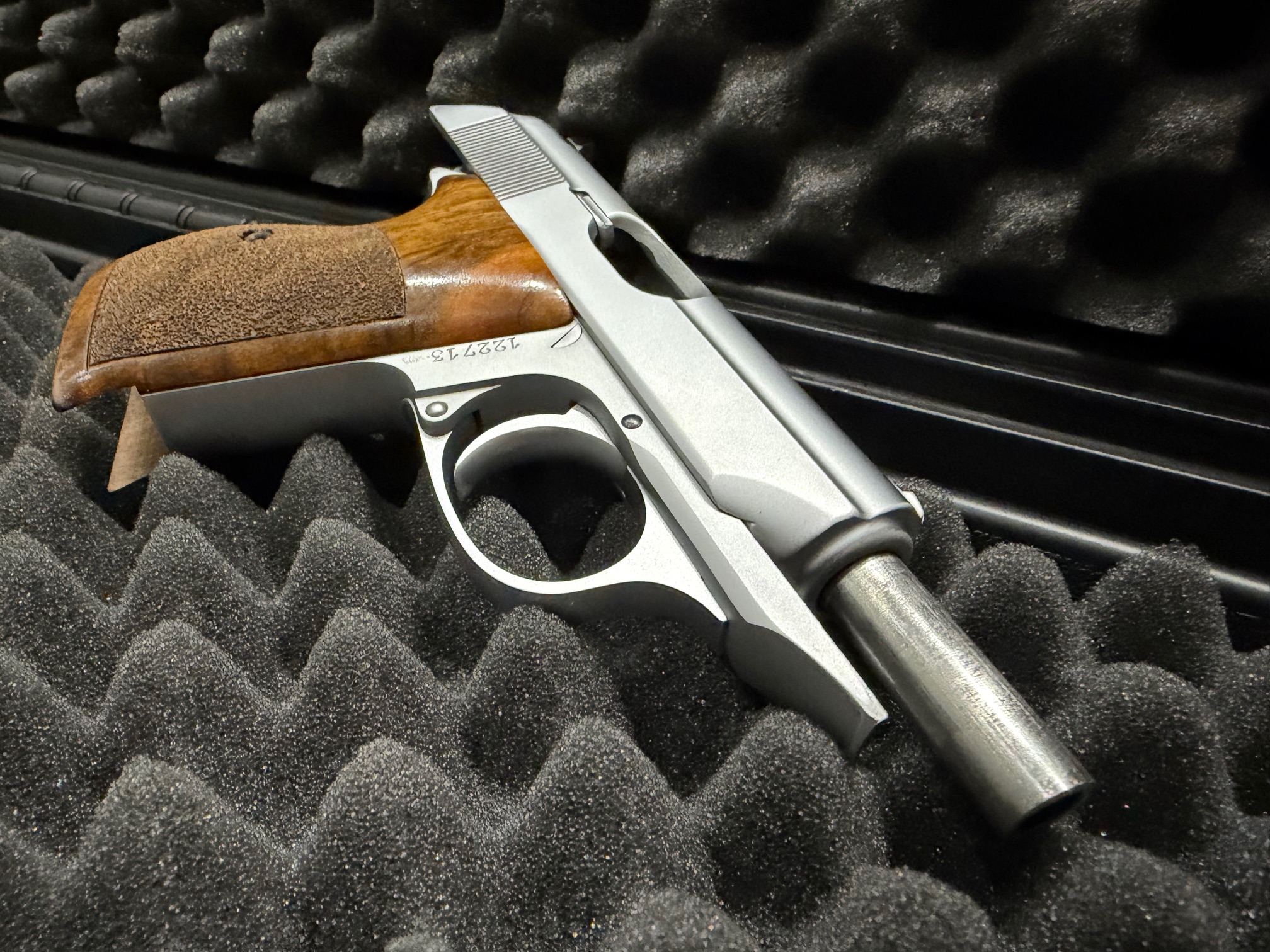 WALTHER PPK - 7,65MM BROWNING / .32AUTO - STS - + EINSTECKLAUF 4MM M20