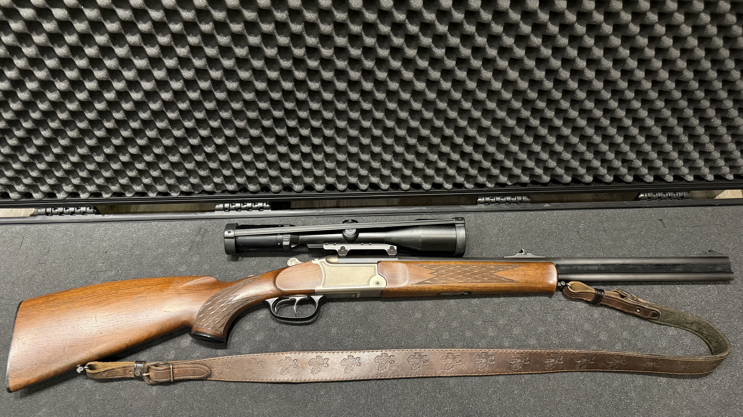 BLASER 95 - BOCKBÜCHSFLINTE - 20/76 + 5,6x52R + SCHMITT & BENDER 3-12x50
