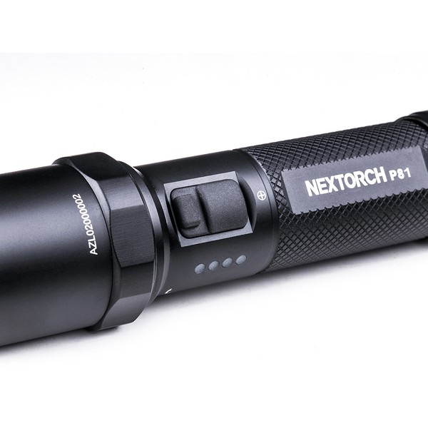 NEXTORCH P81  - LED-TASCHENLAMPE - 3000 LUMEN - STROBOSKOP - GLASBRECHER
