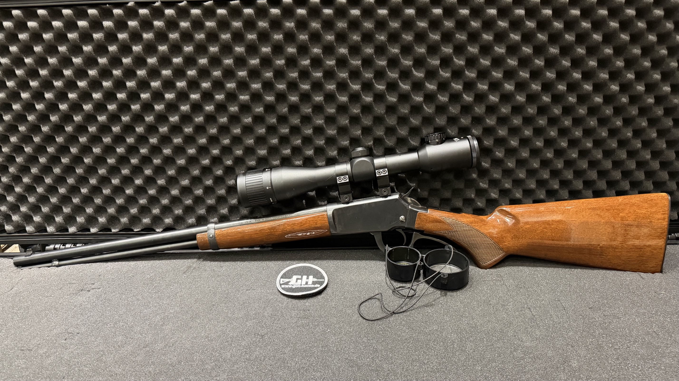 NORINCO UNTERHEBELREPETIERER - .22LR - MIT WALTHER 6x42 CI