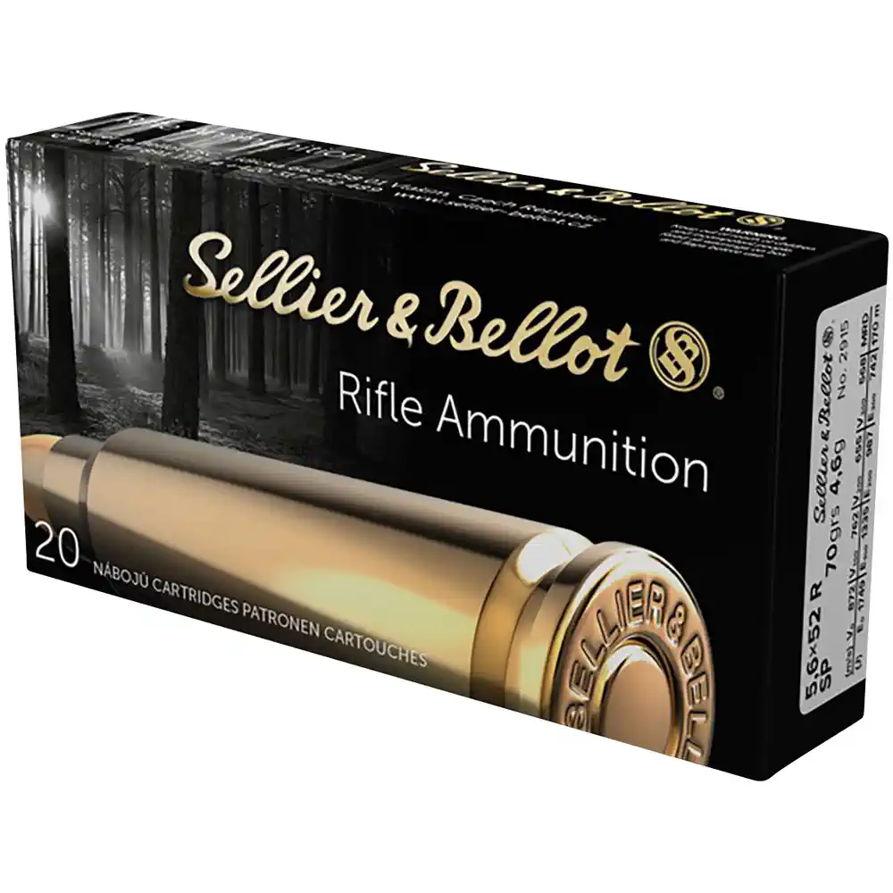 SELLIER & BELLOT 5,6x52R SP - 70 GRS - 20 SCHUSS