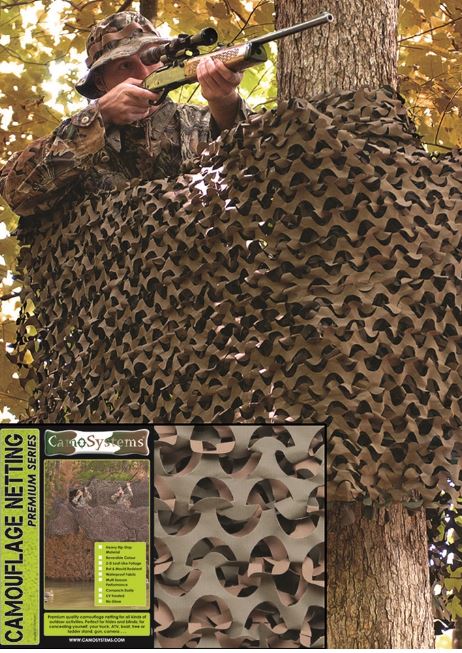 TARNNETZ BASIC LIGHT - 240x300 CM - WOODLAND