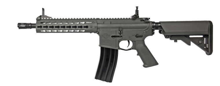 G&G CM15 KR CQB 8,5 " - S-AEG - GREY  - 6MM - AIRSOFT