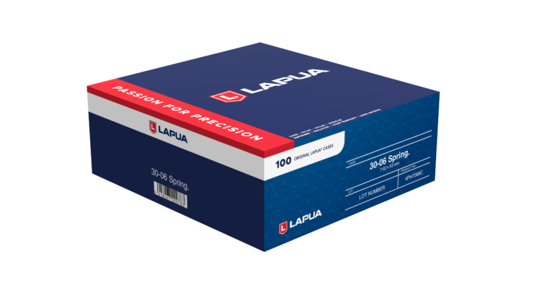 LAPUA HÜLSE - .30-06SPR. -  BOXER - 100 STÜCK -  BOXED
