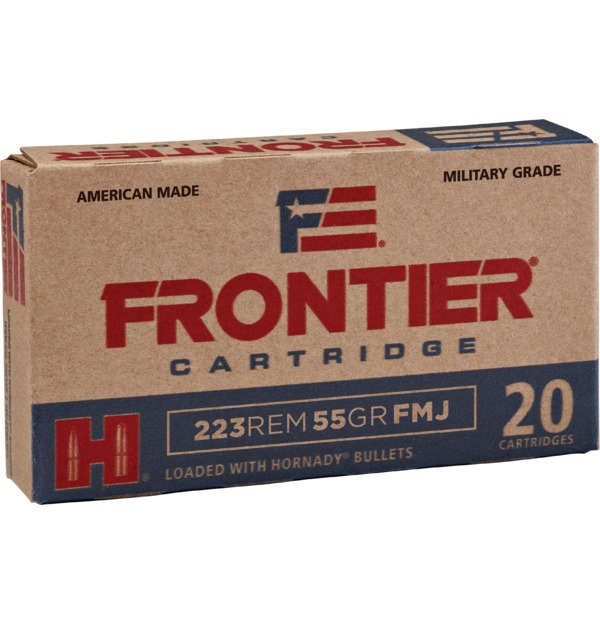 HORNADY FRONTIER - MATCH BTHP - .223REM - 68 GRS. - 20 PATRONEN