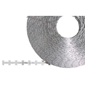 NATO-BANDSTACHELDRAHT - VERZINKT - 30CM DURCHMESSER