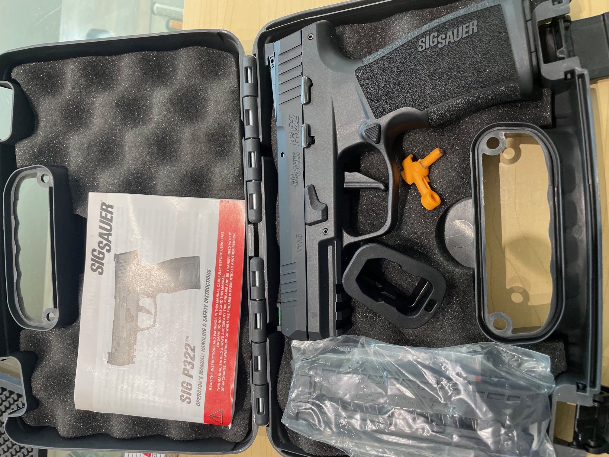 IM KUNDENAUFTRAG - SIG SAUER P322 .22LR - MIT SIG SAUER ROMEO RED DOT