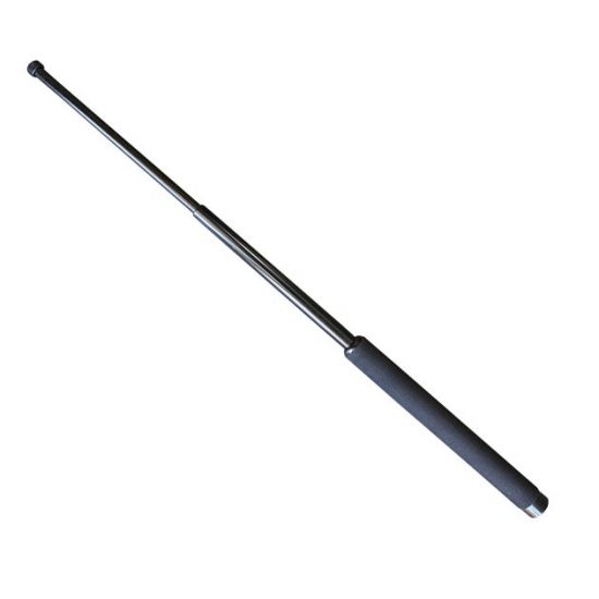 TELESKOPSCHLAGSTOCK 26 ZOLL - SCHWARZ - MIT TASCHE