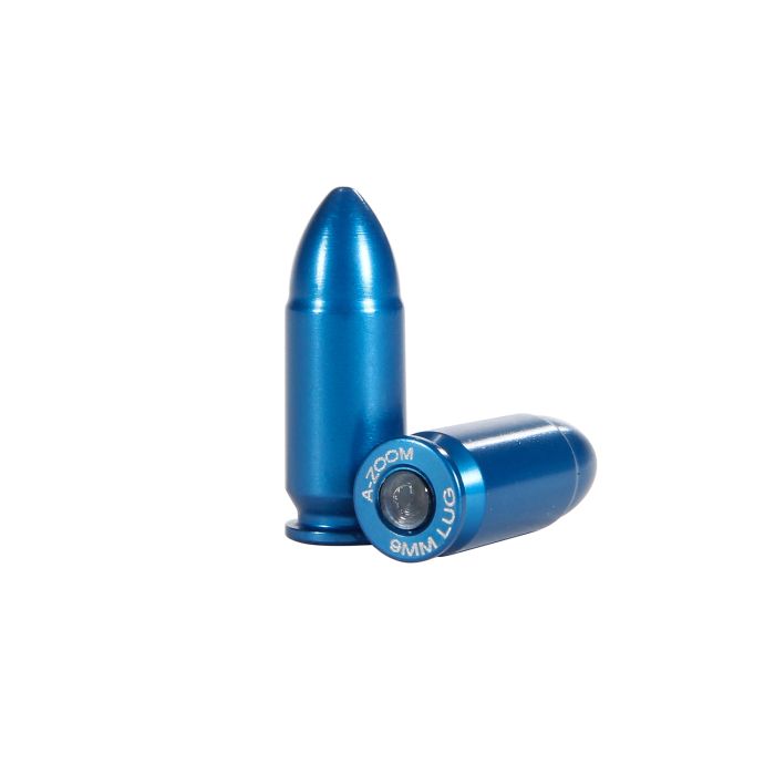 A-ZOOM PUFFERPATRONE .9MM LUGER - ALUMINIUM BLUE