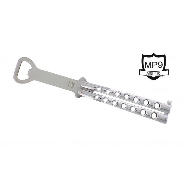 MP9 BALISONG - BUTTERFLY "CERVEZA" - FLASCHENÖFFNER