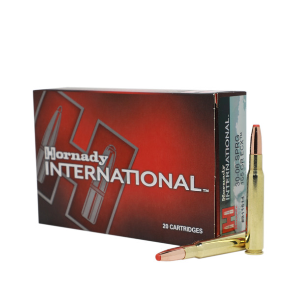 HORNADY INTERNATIONAL .30-06SPR - 165 GRS. -   ECX  - 20 SCHUSS