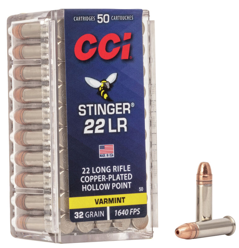 CCI STINGER .22 EX LR - 50 SCHUSS
