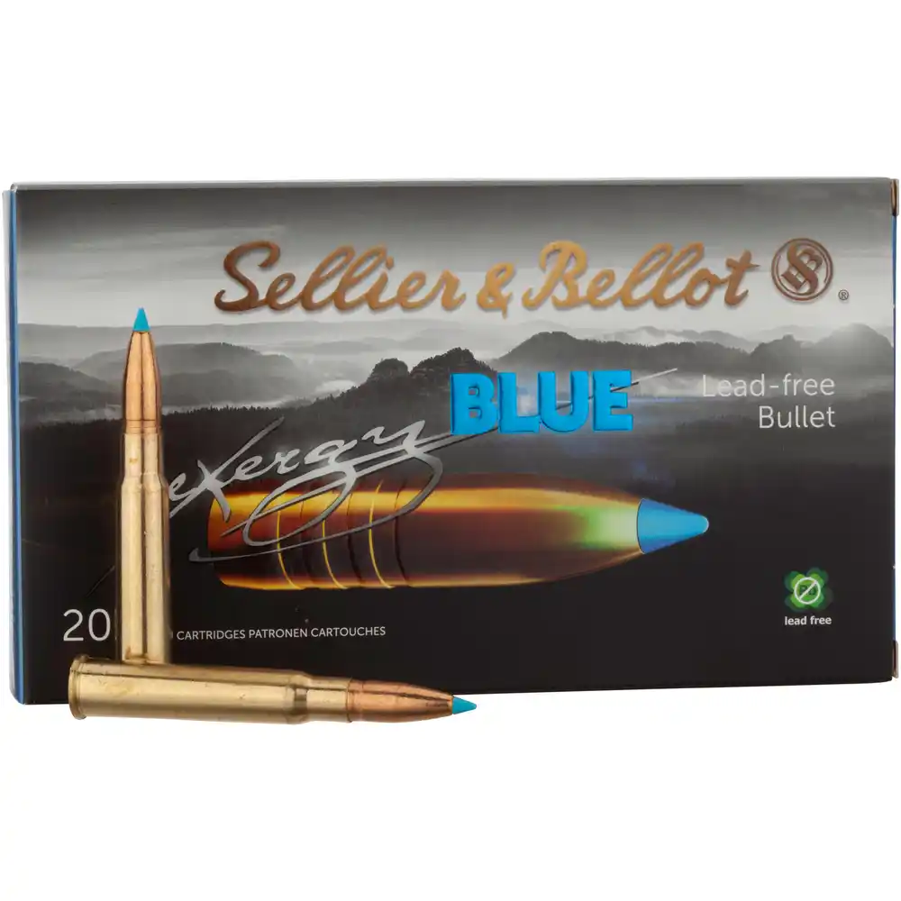 SELLIER & BELLOT EXERGY BLUE / TXRG  - 8x57 IRS / JRS - 196 GRS. - 20 SCHUSS