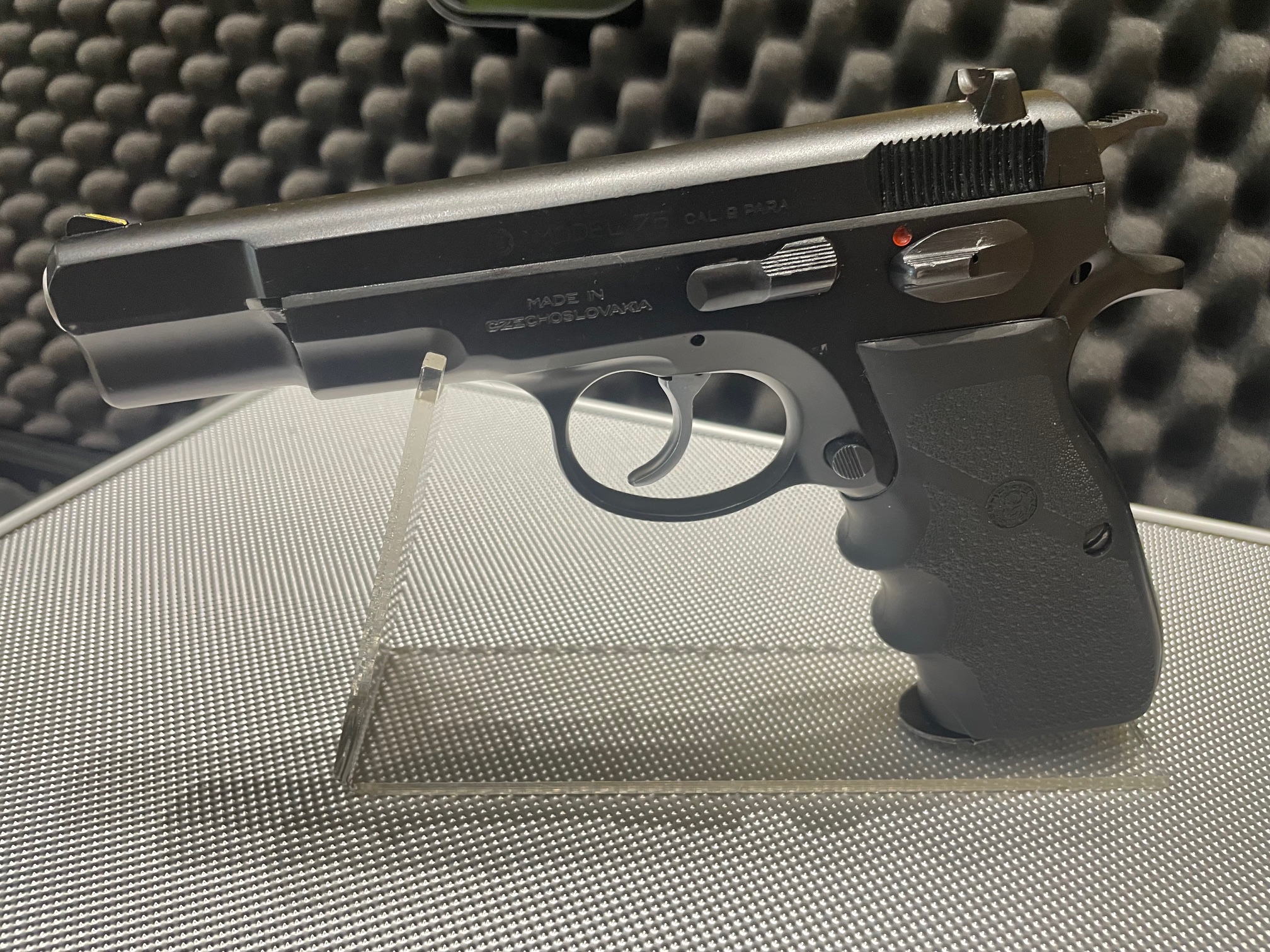 CZ 75  - 9MM LUGER - BRÜNIERT - BJ 91