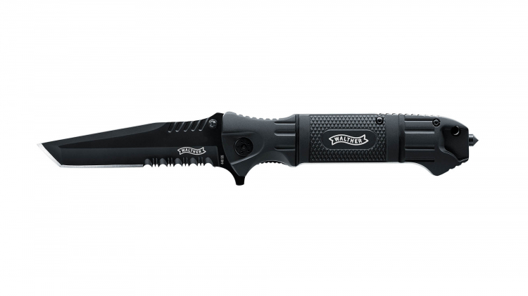 WALTHER BTTK - EINHAND-TANTO-MESSER MIT HOLSTER