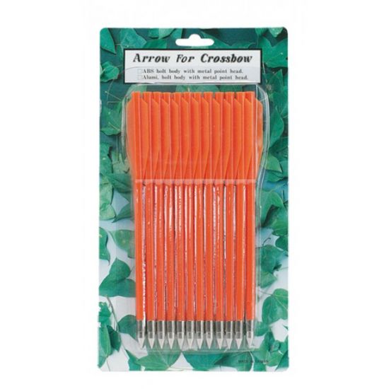 KUNSSTOFFPFEILE  FÜR PISTOLENARMBRUST - 6,5" - ORANGE