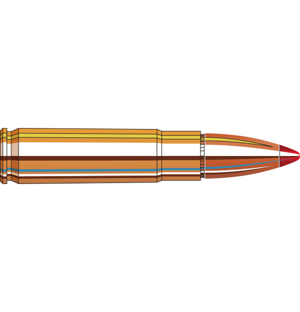 HORNADY CUSTOM - 300AAC BLACKOUT - FTX - 135GRS - 20 SCHUSS
