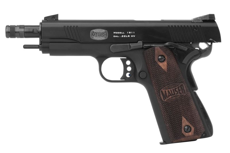 MAUSER 1911  .22LR - HALBAUTOMATISCHE PISTOLE - WALNUSSGRIFF