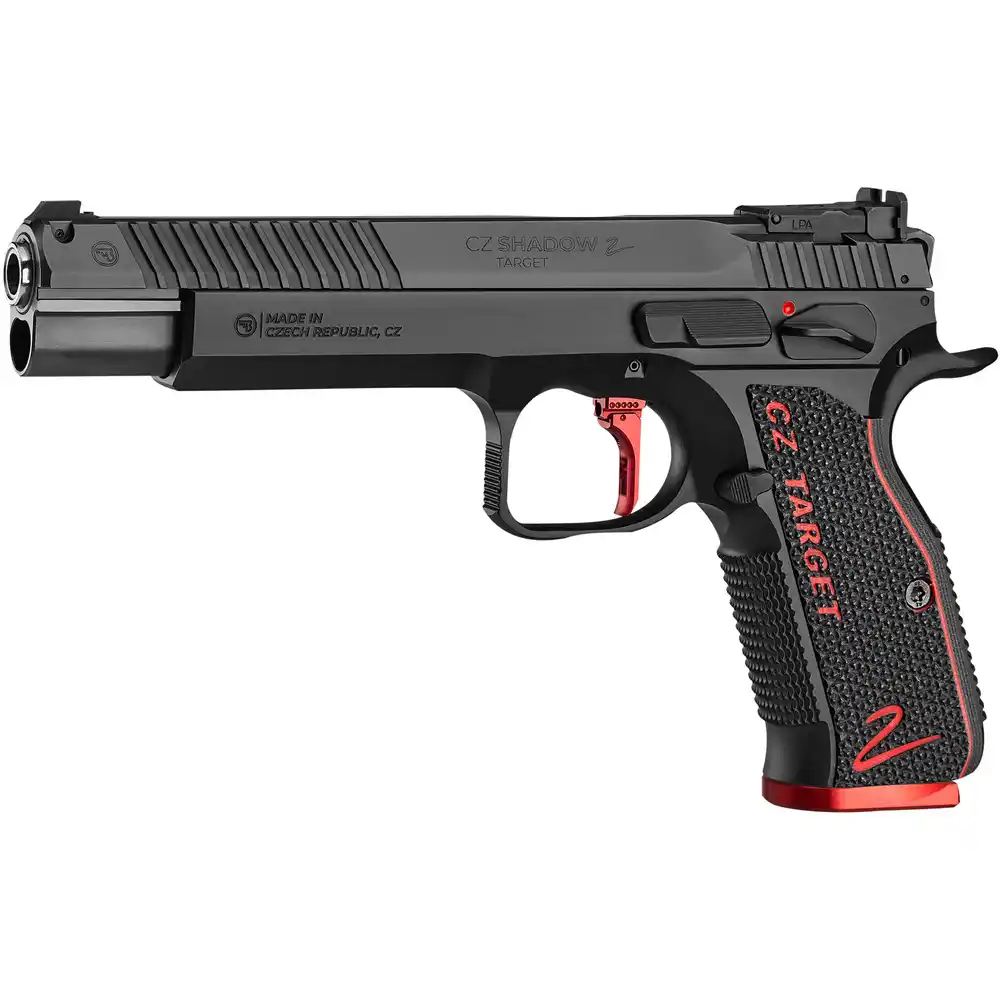 CZ SHADOW 2 TARGET 6 ZOLL  - 9 MM LUGER - SCHWARZ/ROT - SAO