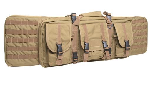 RIFLE CASE LARGE MOLLE - MIT TASCHEN -  106 CM