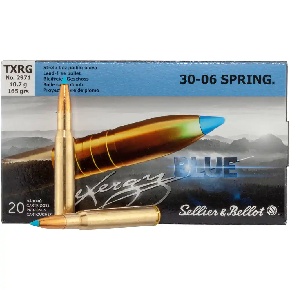 SELLIER & BELLOT 30-06SPR. TXRG - 165GRS. -  20 SCHUSS- BLEIFREI
