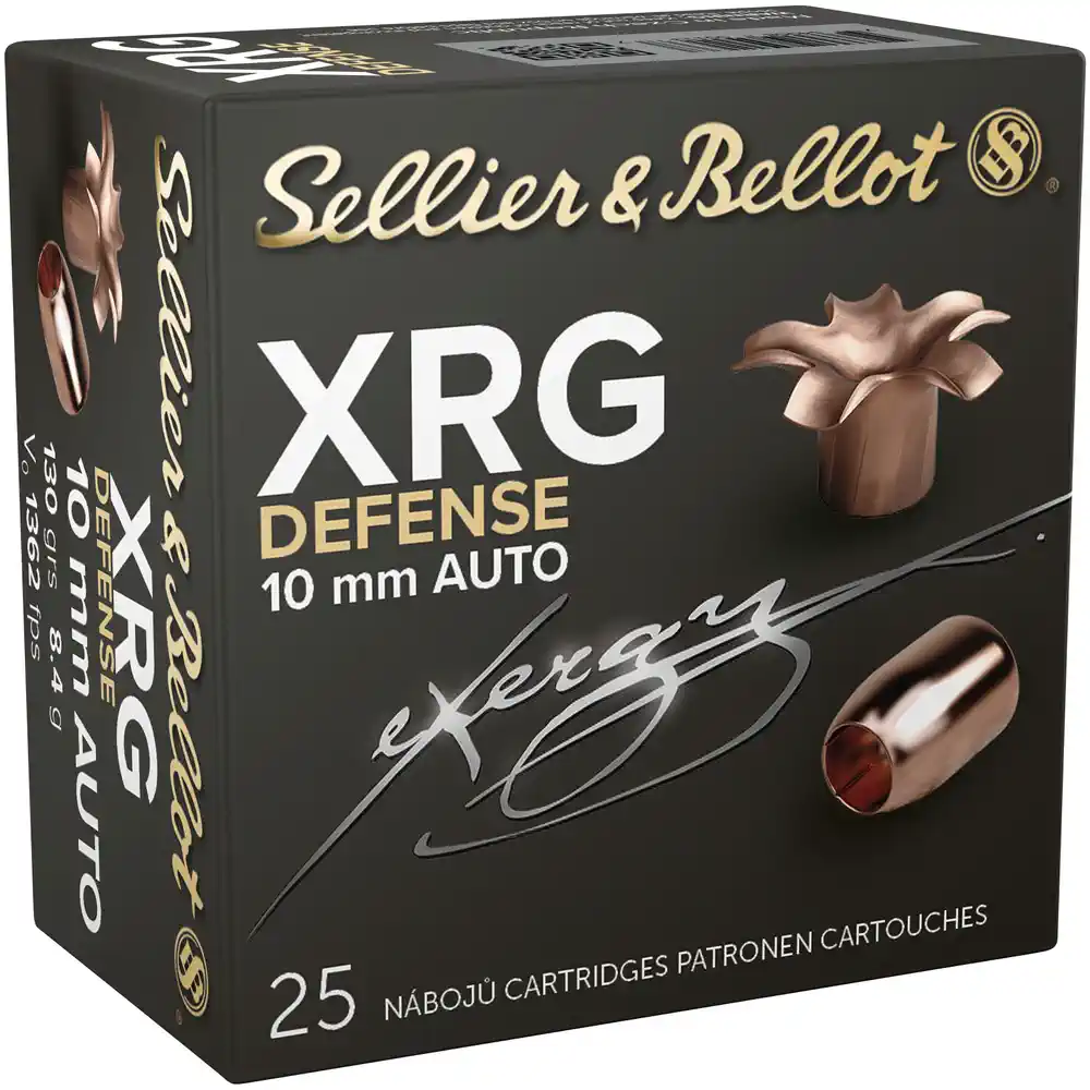 SELLIER & BELLOT XRG - DEFENSE - 10MM AUTO - 130 GRS. - 25 STÜCK