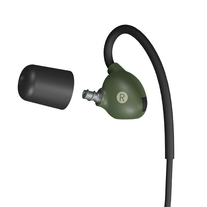 ISO-TUNES-SPORT ADVANCE - AKTIVER GEHÖRSCHUTZ - GRÜN
