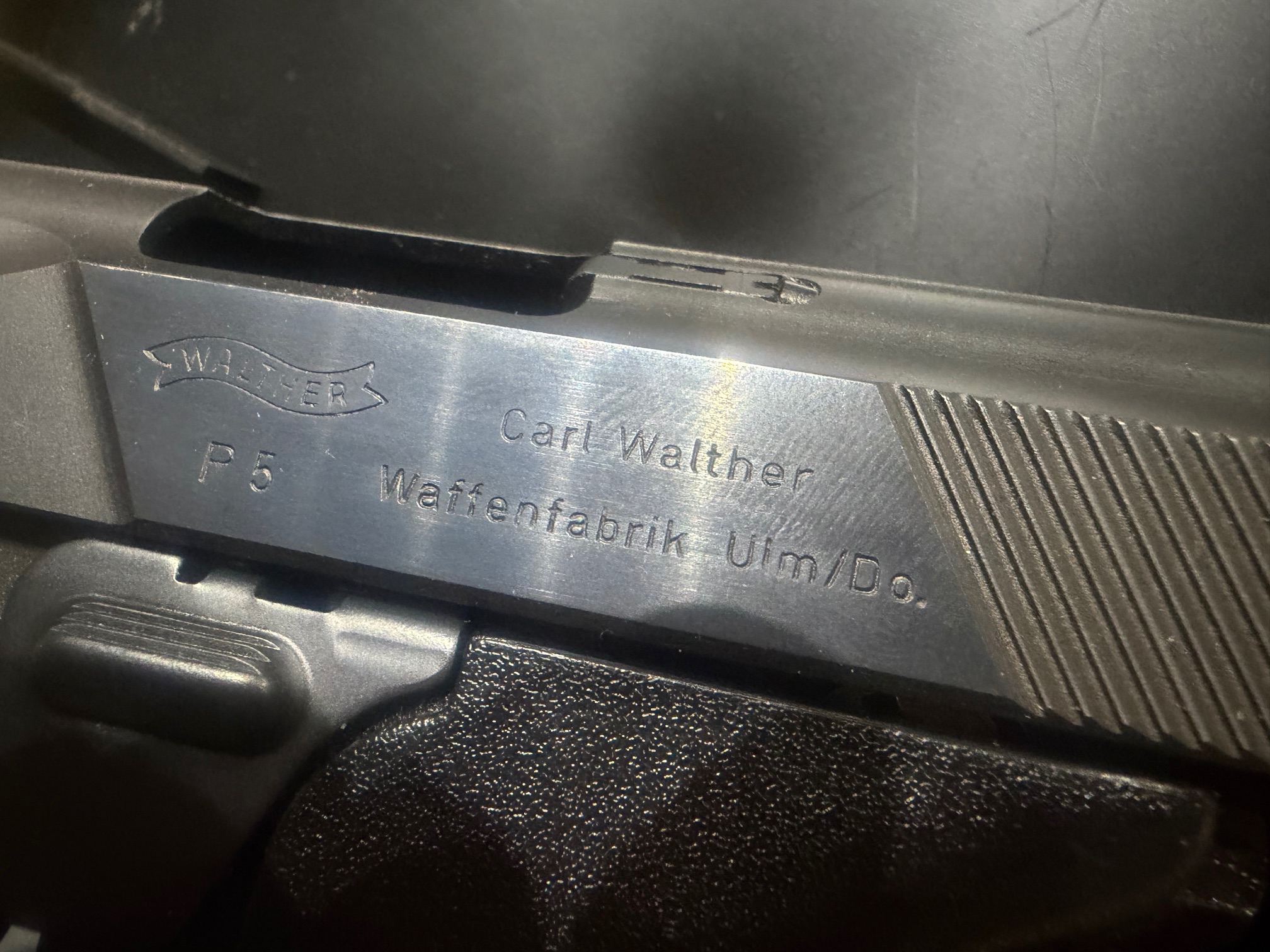 WALTHER P5 - 7,65 PARA - MIT 2. MAGAZIN UND OVP