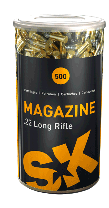 SK CARTRIDGE MAGAZINE  - .22LR - 2,59 G / 40 GRS.  - 500 STÜCK