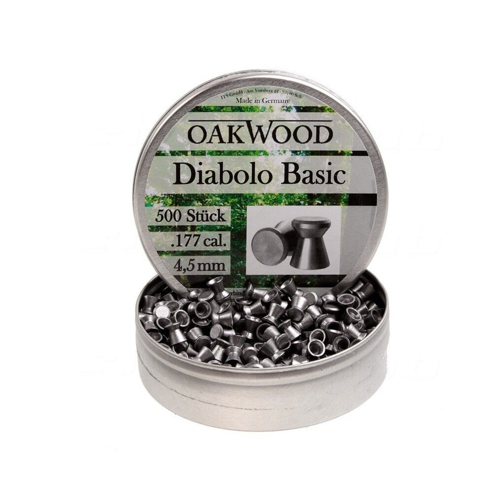 OAKWOOD BASIC 4,5MM DIABOLOS - 500 STÜCK