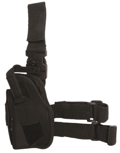 TIEFZIEHHOLSTER BEINHOLSTER VERSTELLBAR - SCHWARZ - LINKS