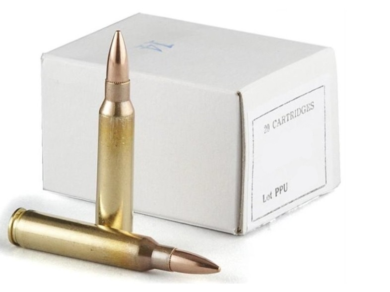 GUN-HOUSE BÜCHSENPATRONEN 308WIN - 145 GRS. - FMJ BT - 20 SCHUSS