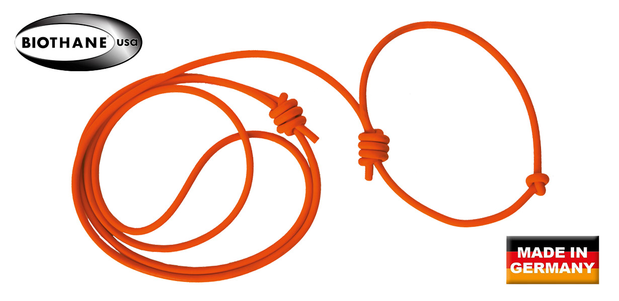 UMHÄNGELEINE BIO THANE RUND - 8MM - ORANGE