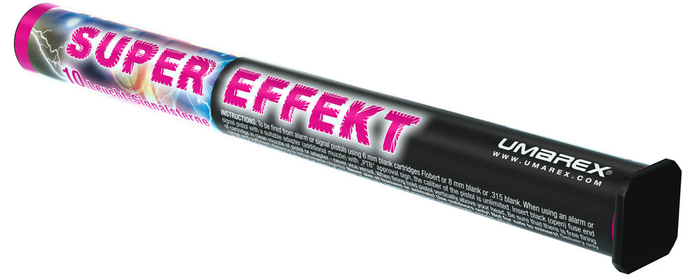 PYRO SUPER EFFEKT - 10 SCHUSS - 15 MM